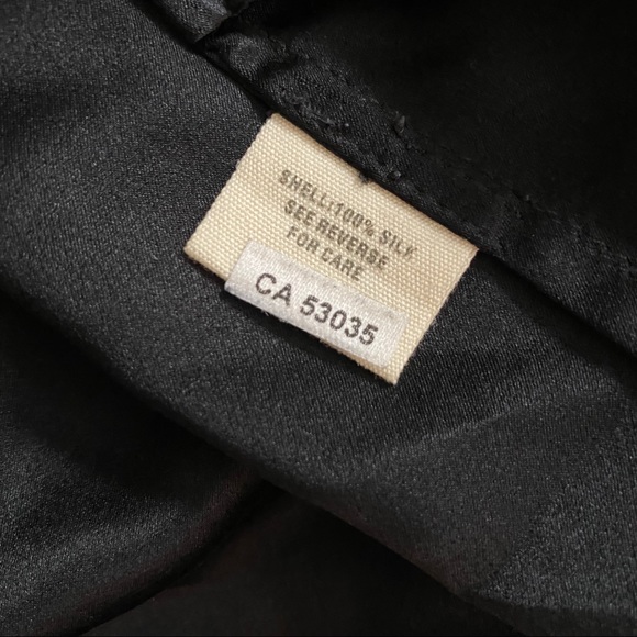 ELIZABETH AND JAMES silk ruffle dress in black - Picture 10 of 11